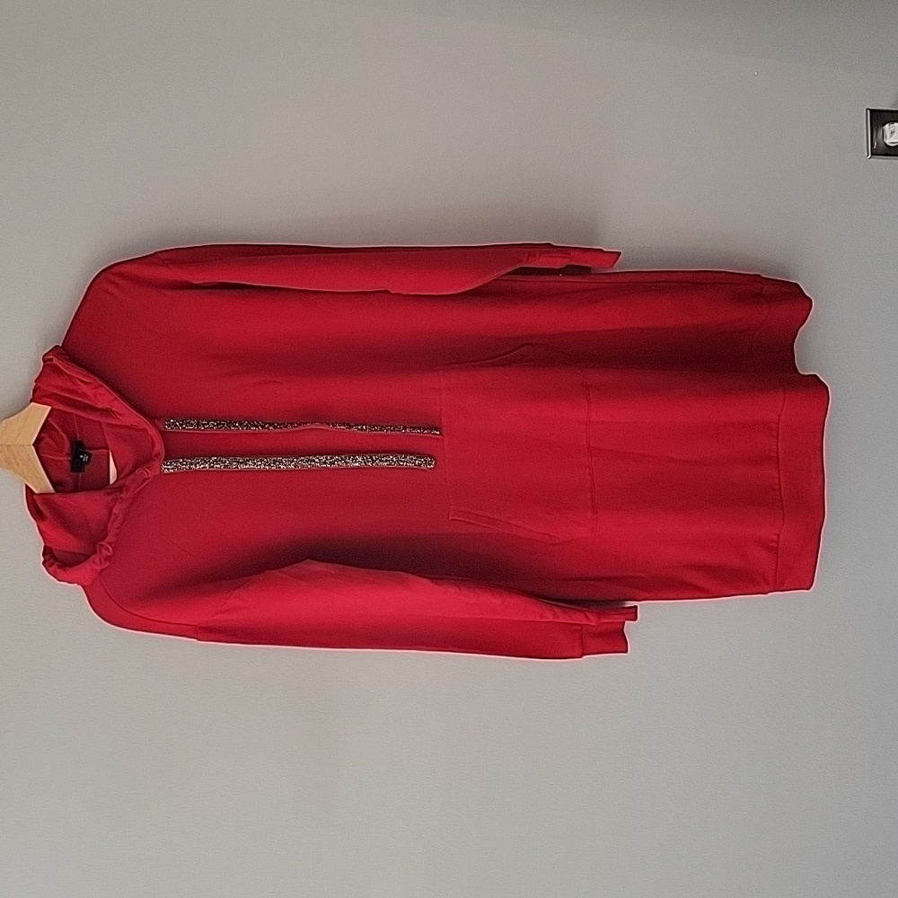 Torrid Hoodie Dress w/ Embellishments size 0